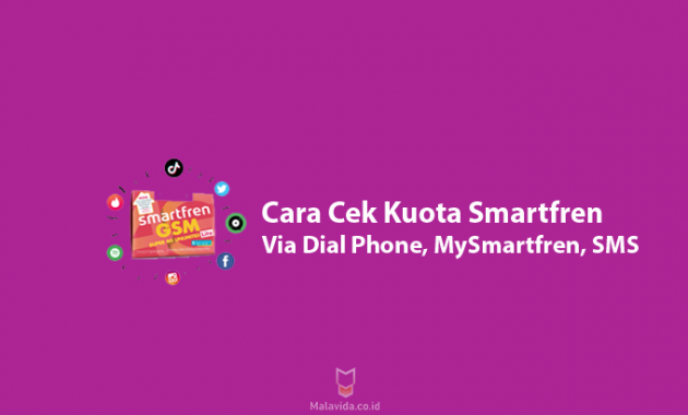 Cara Cek Kuota Smartfren Via Dial Phone, MySmartfren, SMS & Website