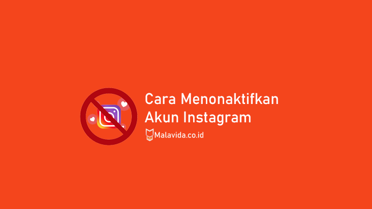 cara menonaktifkan instagram