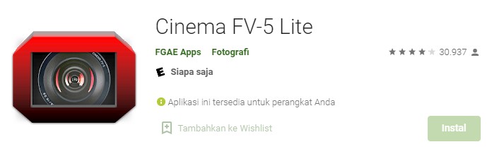 Cinema FV 5 Lite
