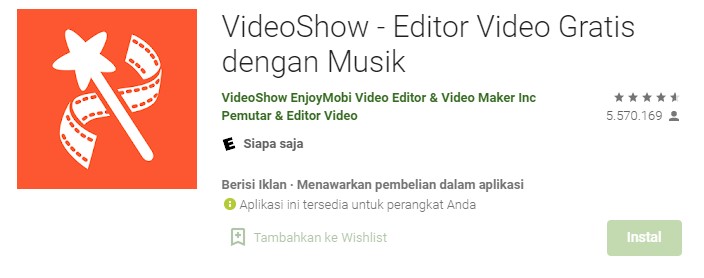 Videoshow Video Editor