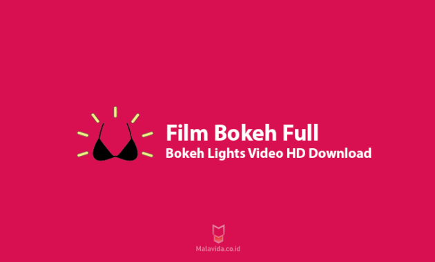 Film Bokeh Full Bokeh Lights Video HD Download